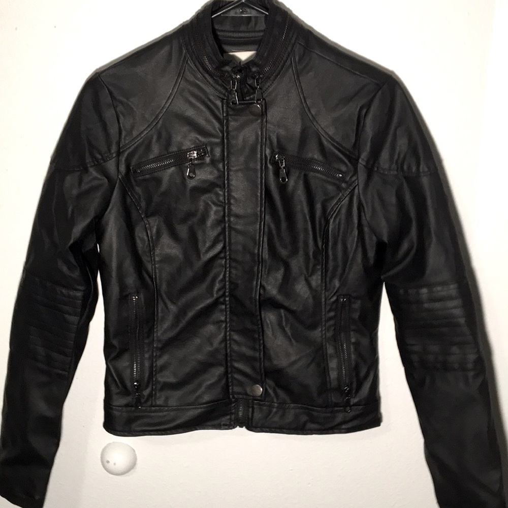 Leather jacket